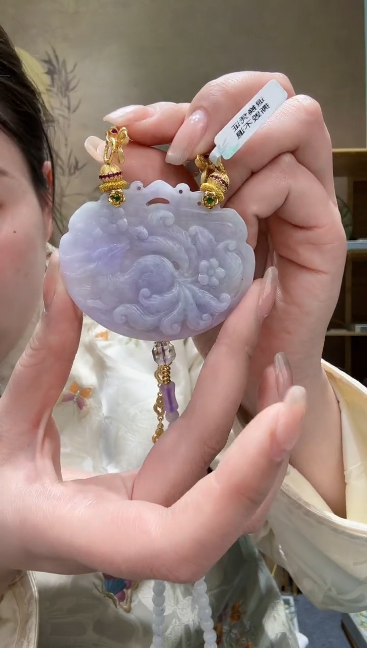 【闪购商品】翡翠颈饰未镶嵌吊坠