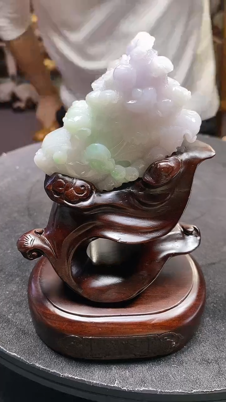 【闪购商品】定制翡翠未镶嵌03/0115/W/白菜