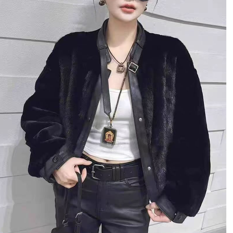 601-800(玖之梦海宁皮草天然皮毛一体样衣孤品捡漏链接女冬季