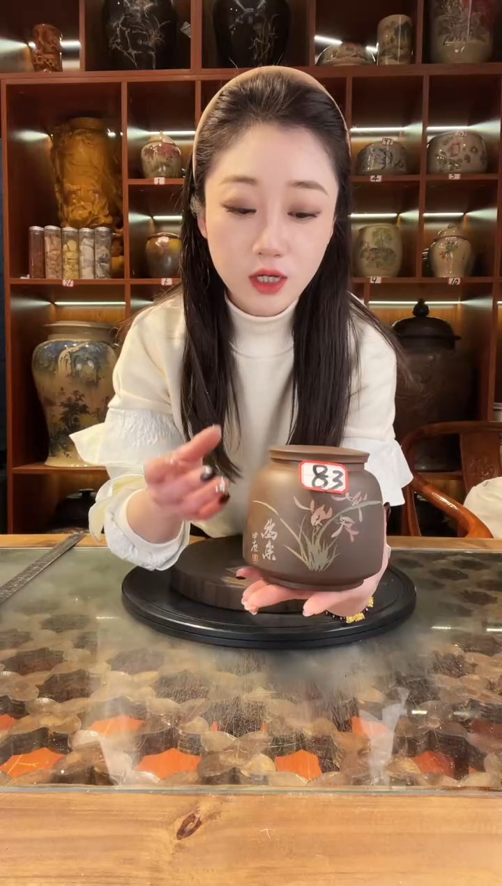 【闪购商品】缸云南建水紫陶小茶罐@83
