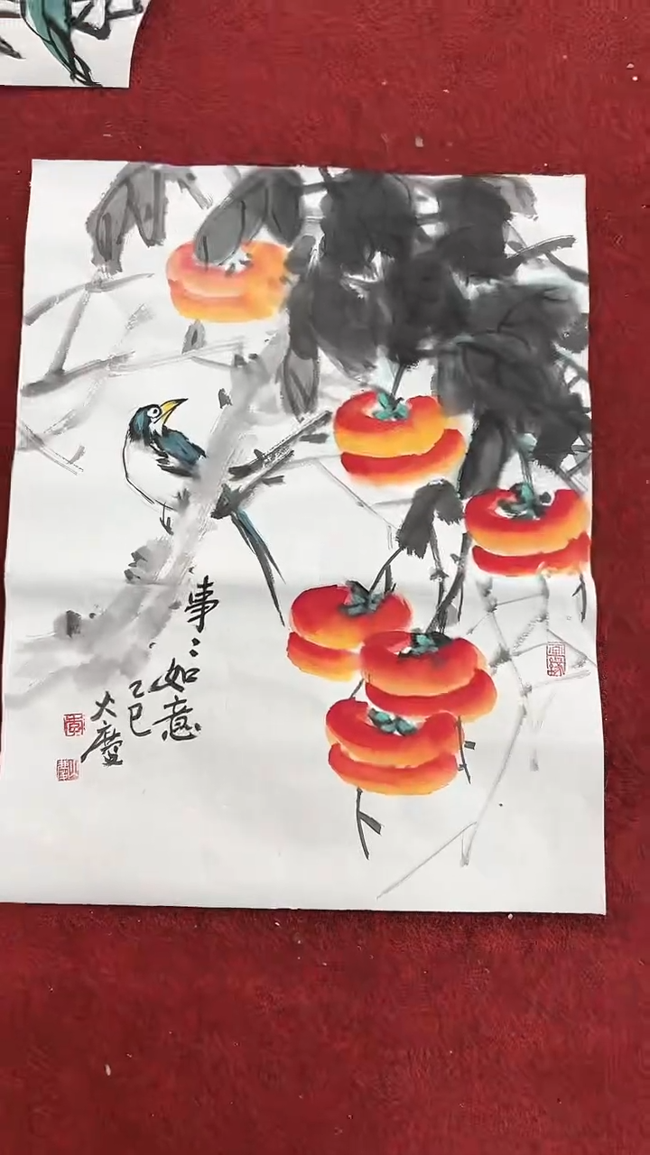 国画李火庆/国画/画心