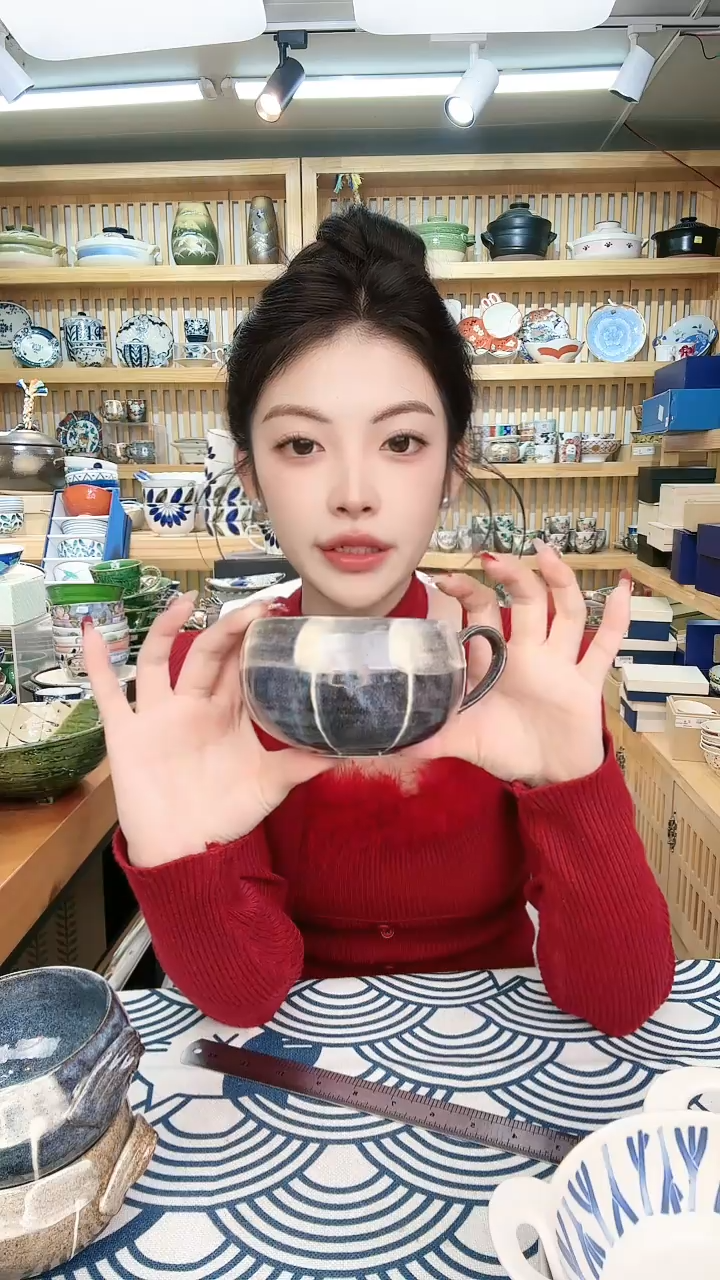 【闪购商品】盘灶师窑早餐杯进口一个