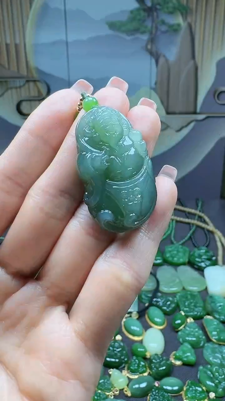 【闪购商品】和田玉挂件未镶嵌1