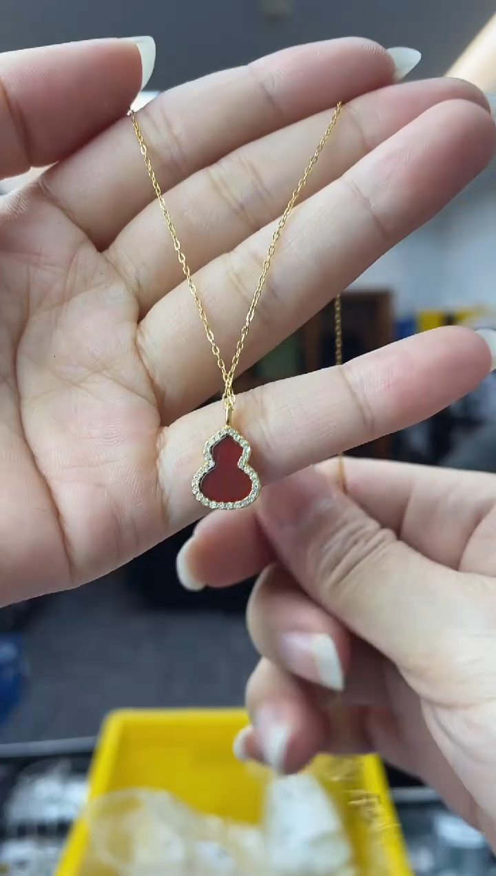 【闪购商品】玛瑙/玉髓·银S925镶嵌多样性一件发货