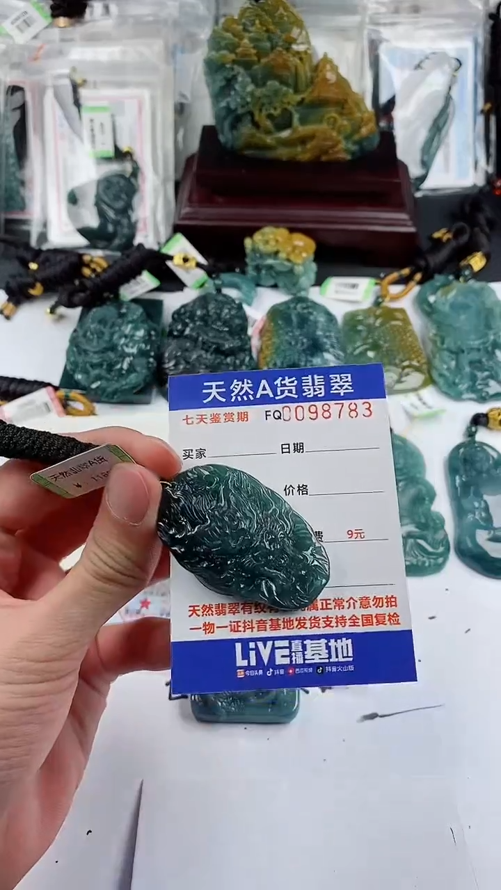 【闪购商品】翡翠颈饰未镶嵌          