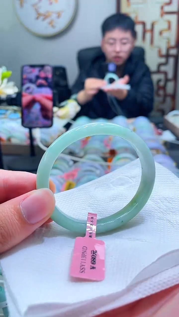 未镶嵌手镯翡翠014-55