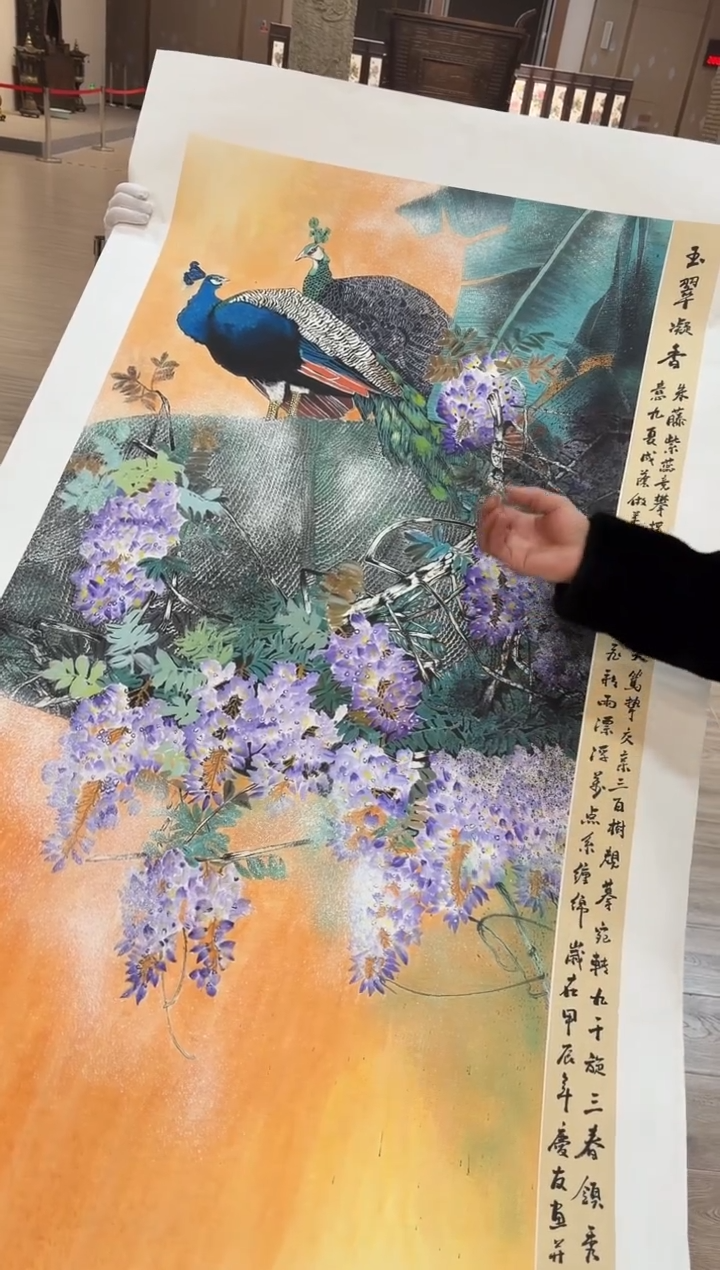国画75赵隆轩美术馆李庆友老师作品