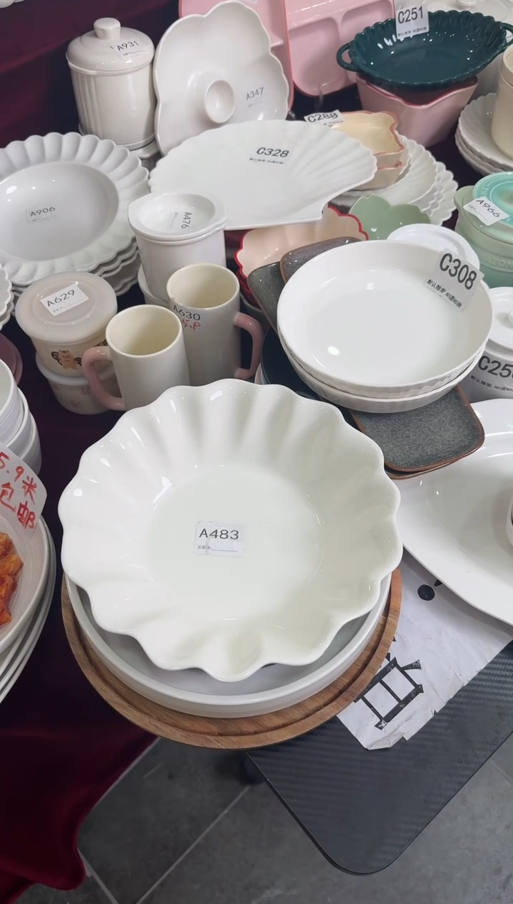 摆件陶A483 陶瓷餐具库存微瑕介意勿拍