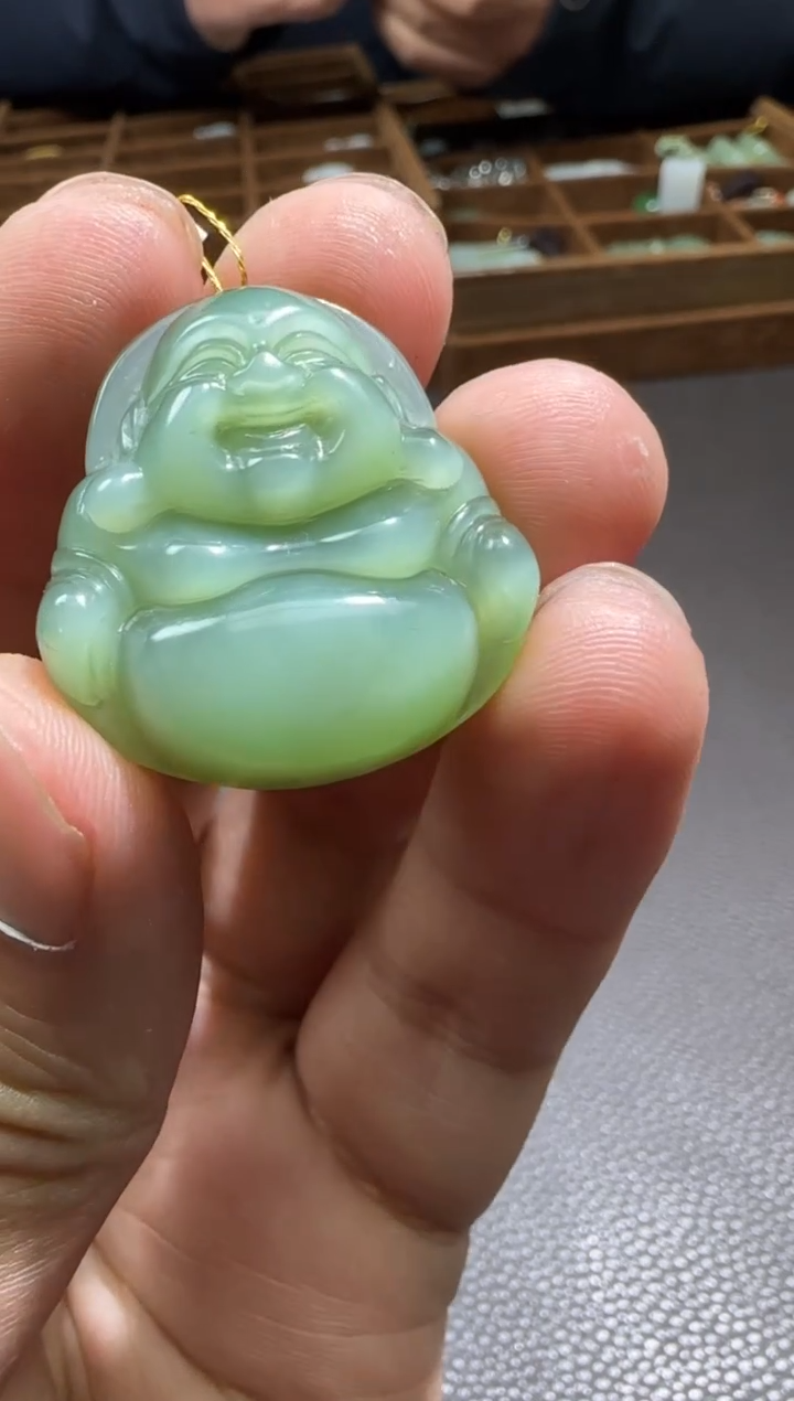 【闪购商品】和田玉【海215】40未镶嵌9005