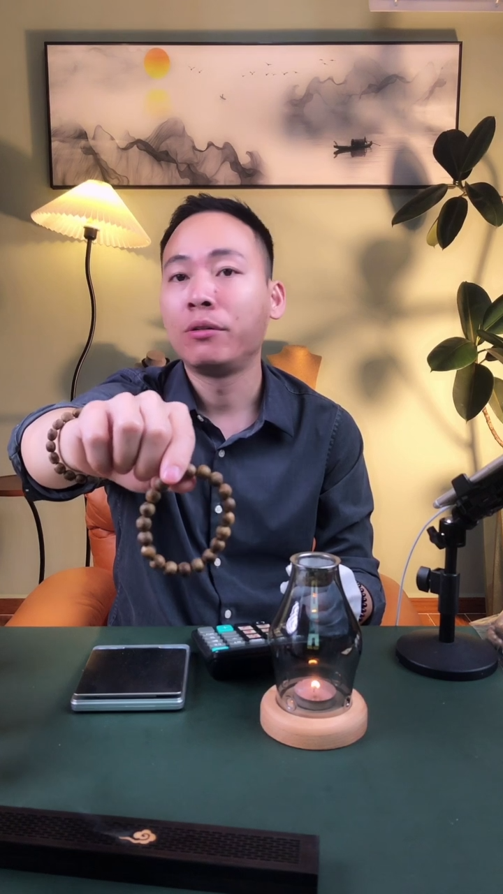 手串沉香海南绿奇楠10mm单圈7.6g