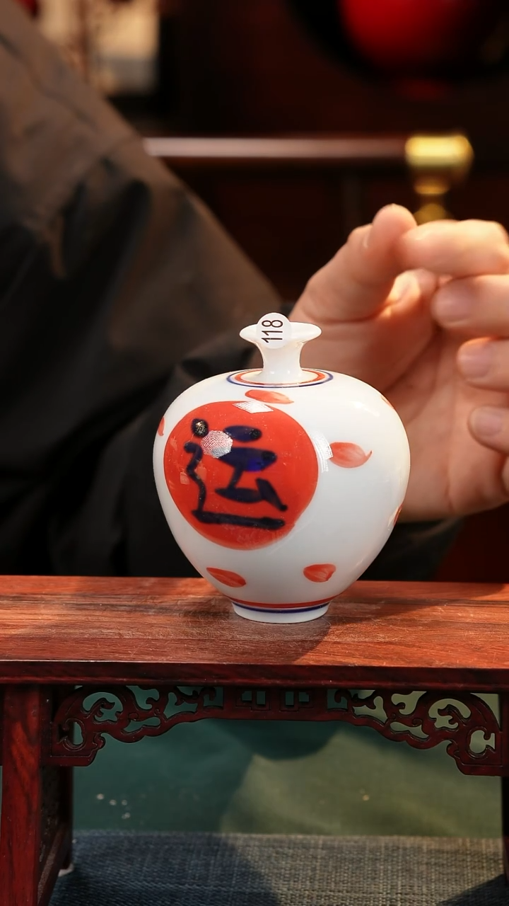 【闪购商品】摆件 纯手工手绘原创瓷器