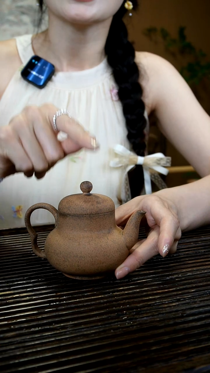 静悟斋老岩泥 黄泥段 思婷壶壶