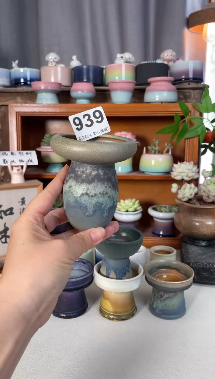 瓷片酷**?939知木小芳花盆
