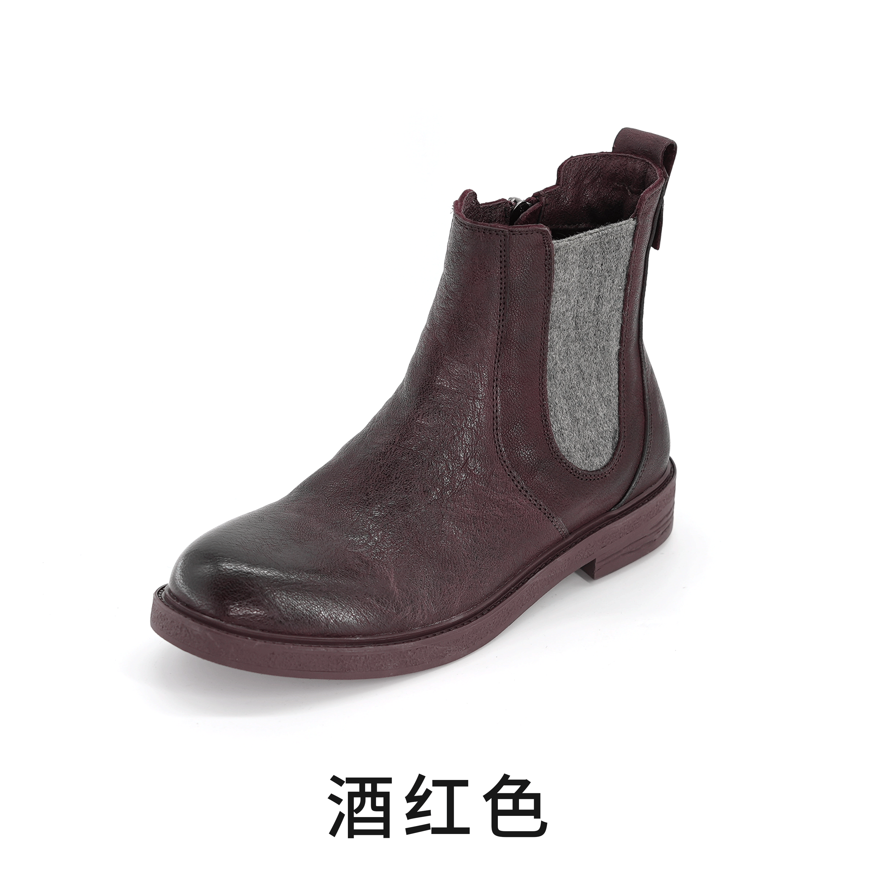 【小刚懂鞋】2025秋冬新款简约短靴女靴圆头百搭舒适时尚短靴6228-L