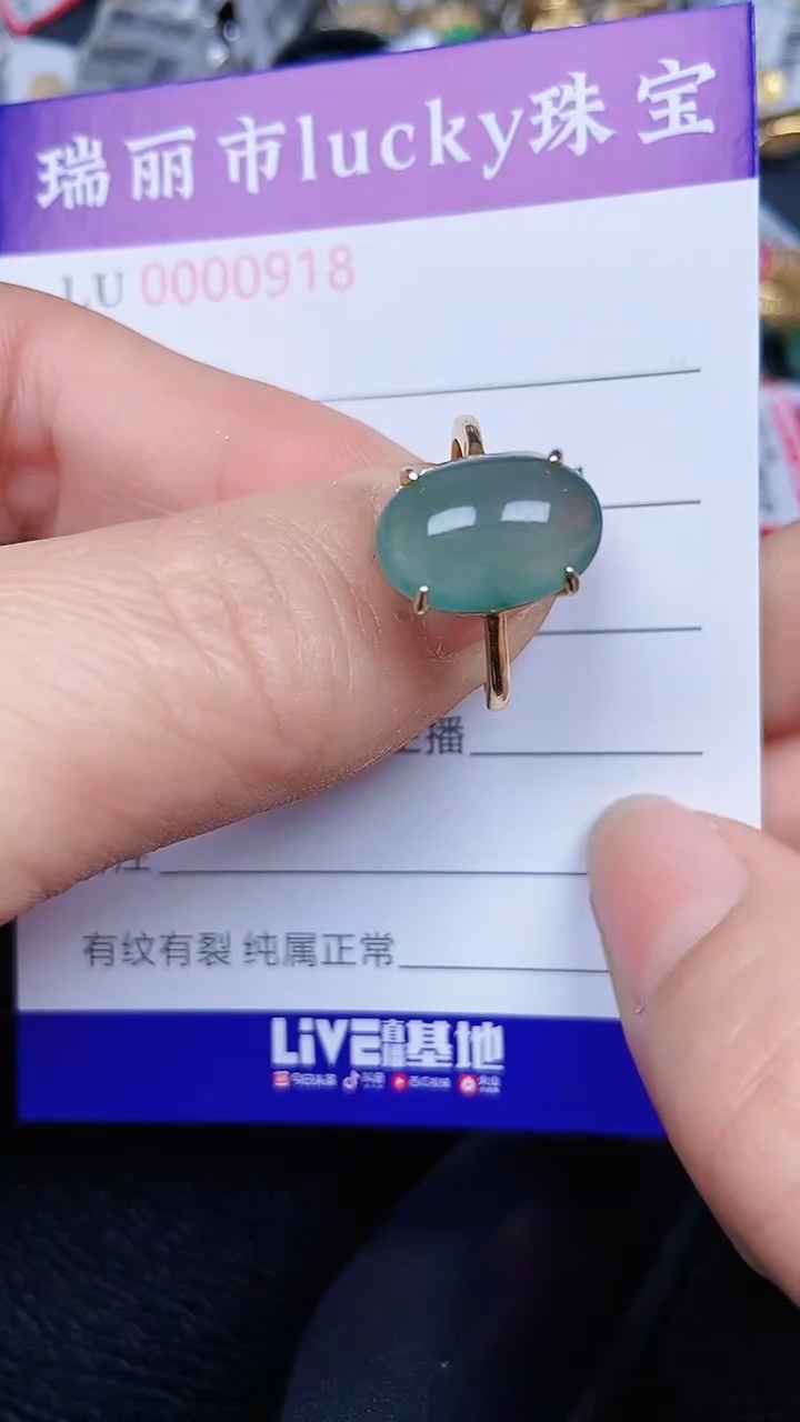 颈饰银S925镶嵌翡翠0918