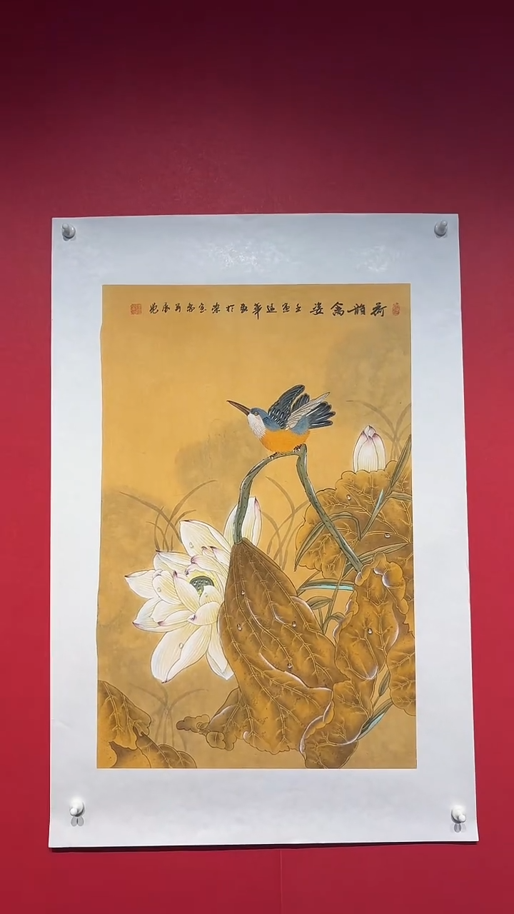 国画经典国画手绘宣纸
