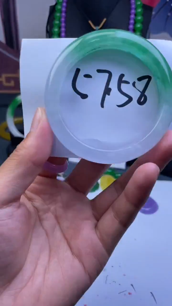 非金属仿水晶手镯