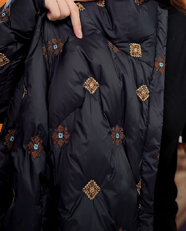 (缺货)2025杭州原版正品保暖气质减龄修身羽绒服E-173-QMDD