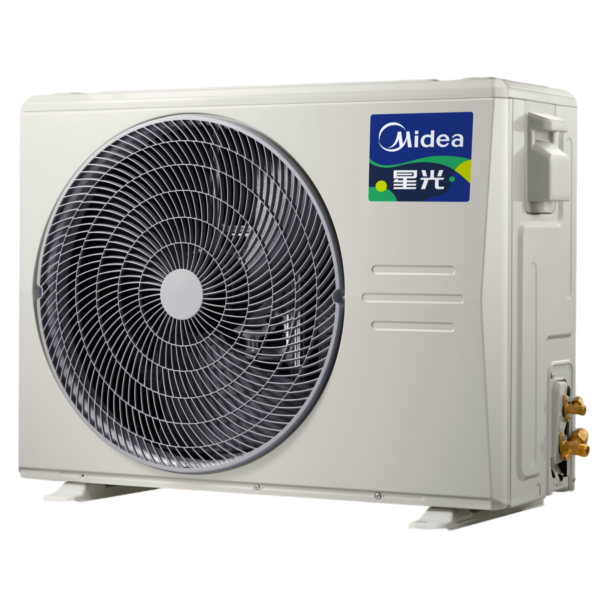 【四川国补】3匹星光时尚版美的中央空调一拖一风管机直流变频