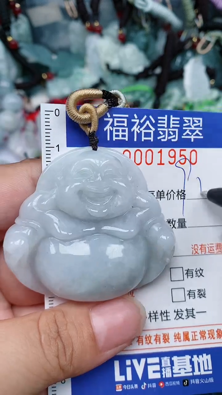 翡翠未镶嵌颈饰...0001950