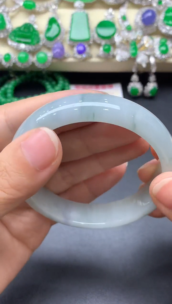 未镶嵌手镯翡翠466-中国好珍宝