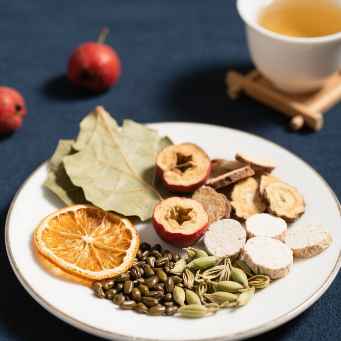 【脂脂茶】陈皮 山楂 荷叶 茯苓 决明子等