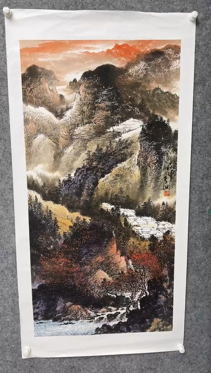 【闪购商品】绘画李纲-8平尺-国画作品