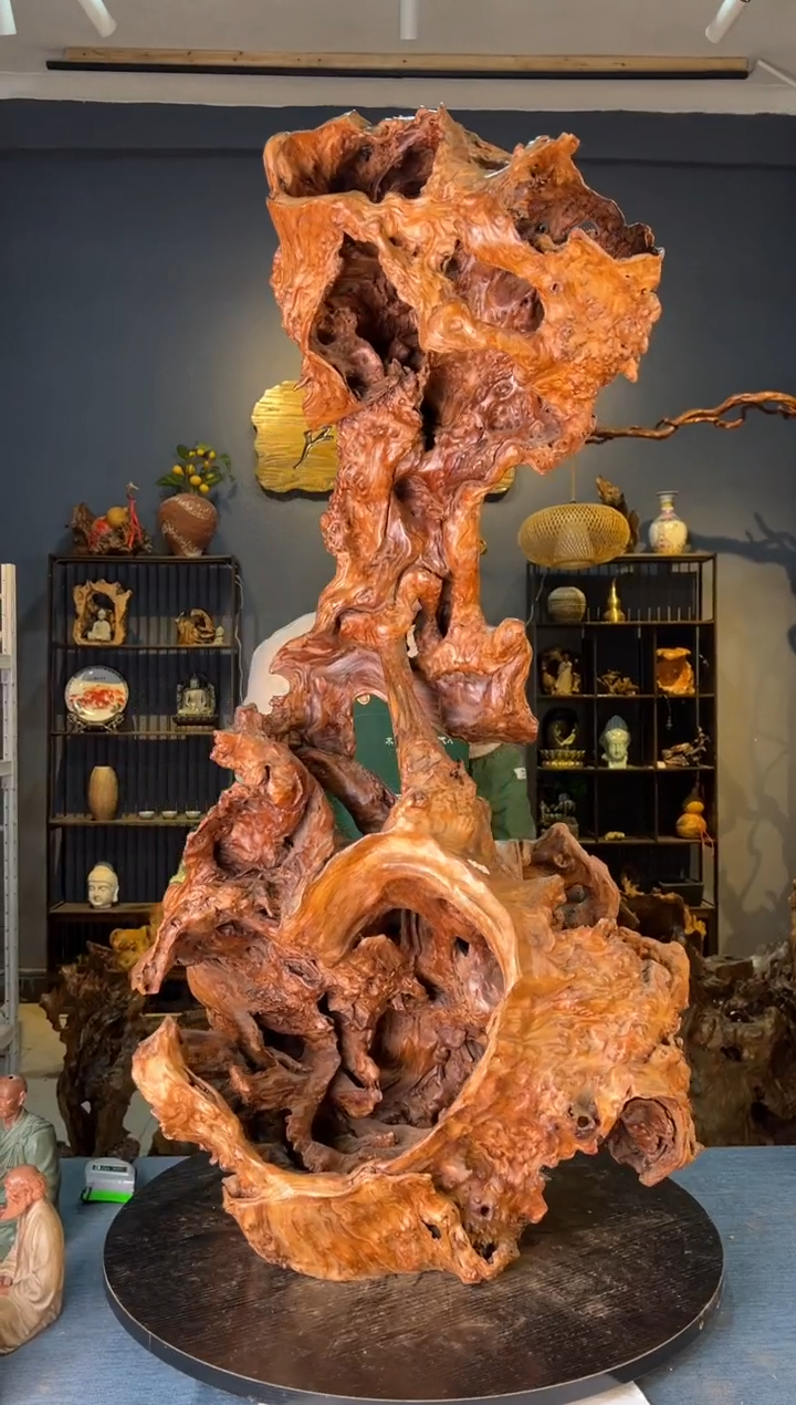 【闪购商品】木卢师傅根艺作品(不包含人物摆件）