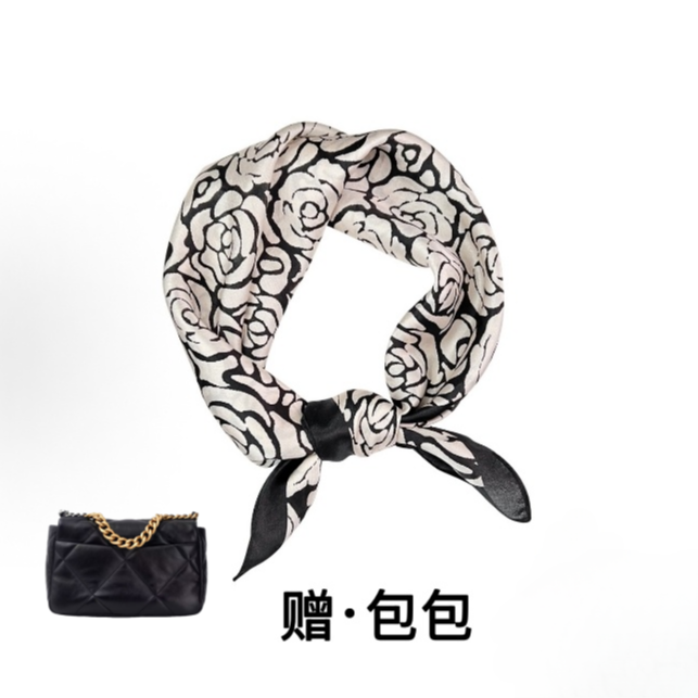 香方胖子包装包带装饰围巾丝巾夏季装饰品丝巾夏季A3
