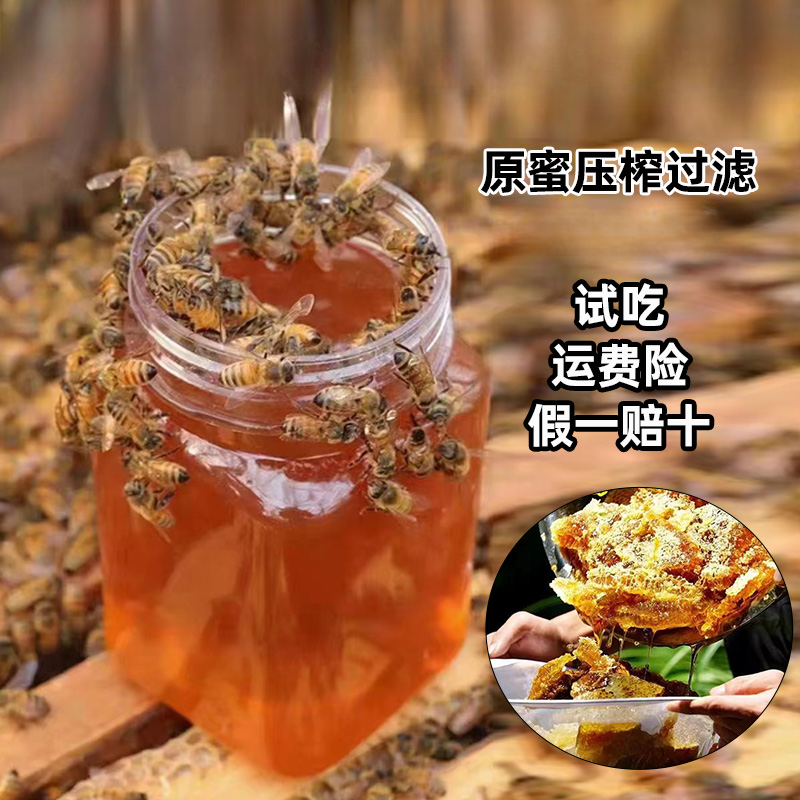太行山蜜源野花蜜原汁原味 假一赔十商品图