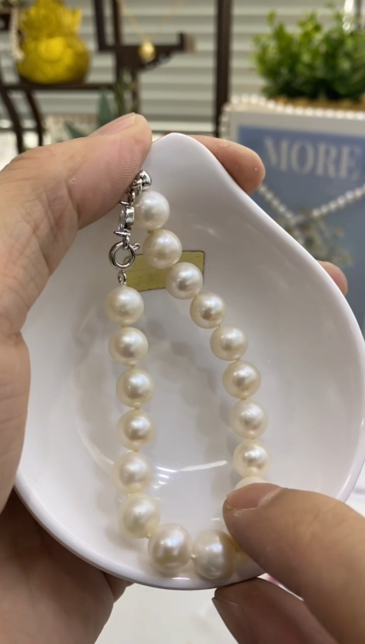 【闪购商品】淡水珍珠BG未镶嵌珍珠手链@@v1485