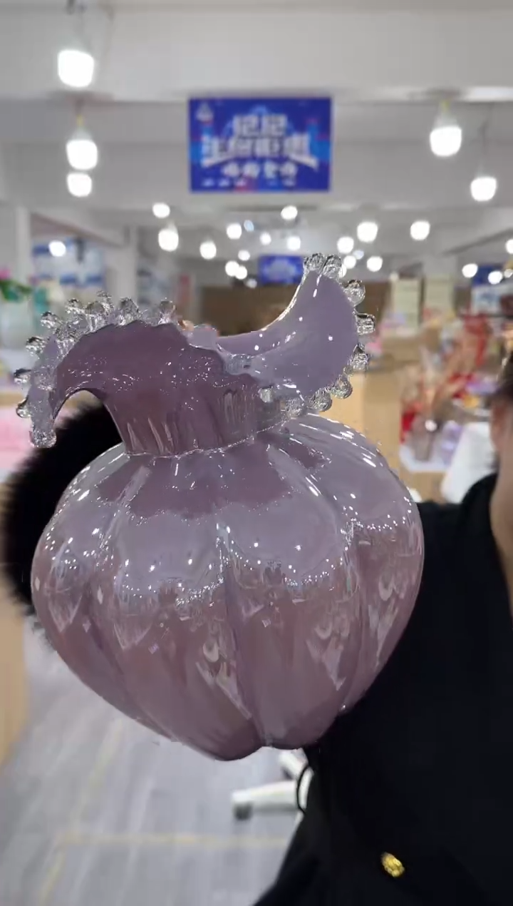 【闪购商品】琉璃简屿花器H-23品