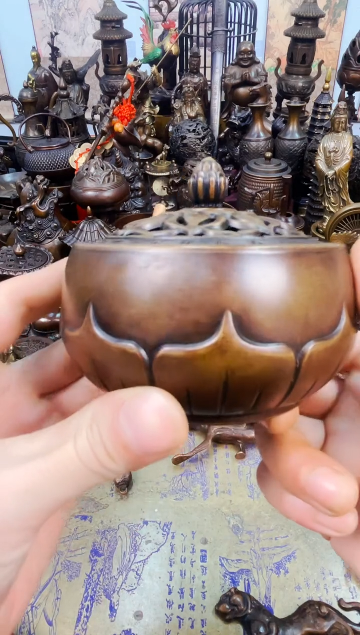 精铜工匠  独具韵味