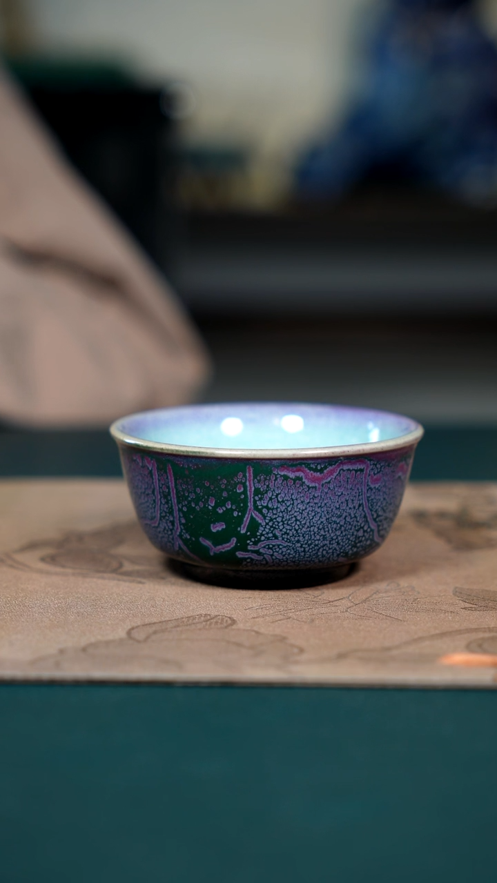 钧瓷原产地茶器摆件4