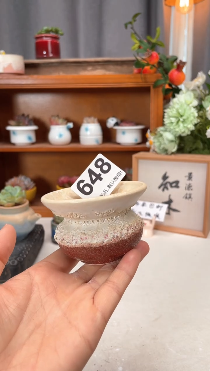 瓷片648小芳花盆直播编号