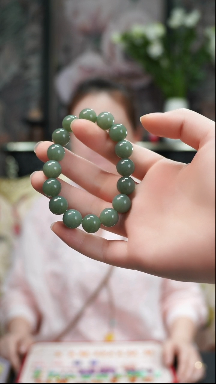 未镶嵌手串和田玉手串