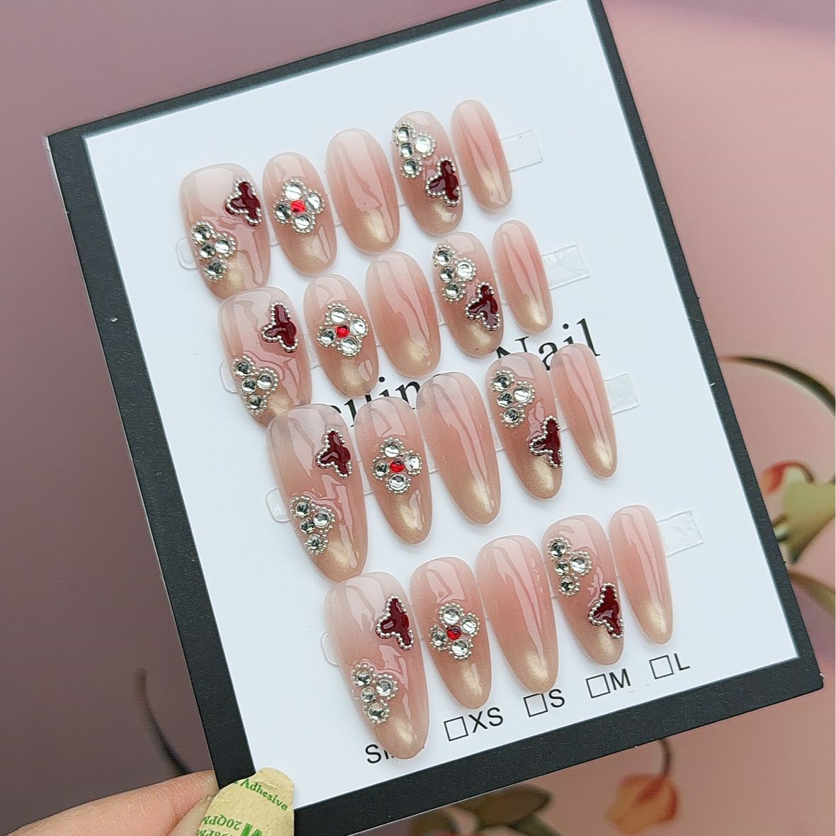 【A276四叶草】-简约日常穿戴甲美甲预售