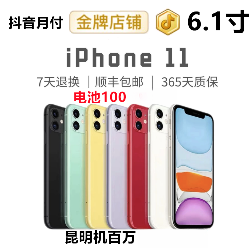 95新 Apple/苹果 iPhone11 国行4G三网通 双卡双待二手
