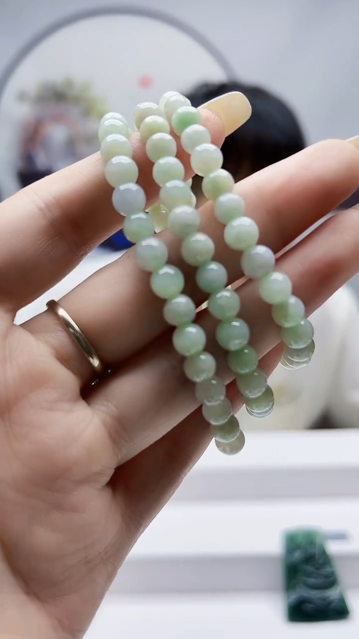 未镶嵌定制翡翠毛货挂件42