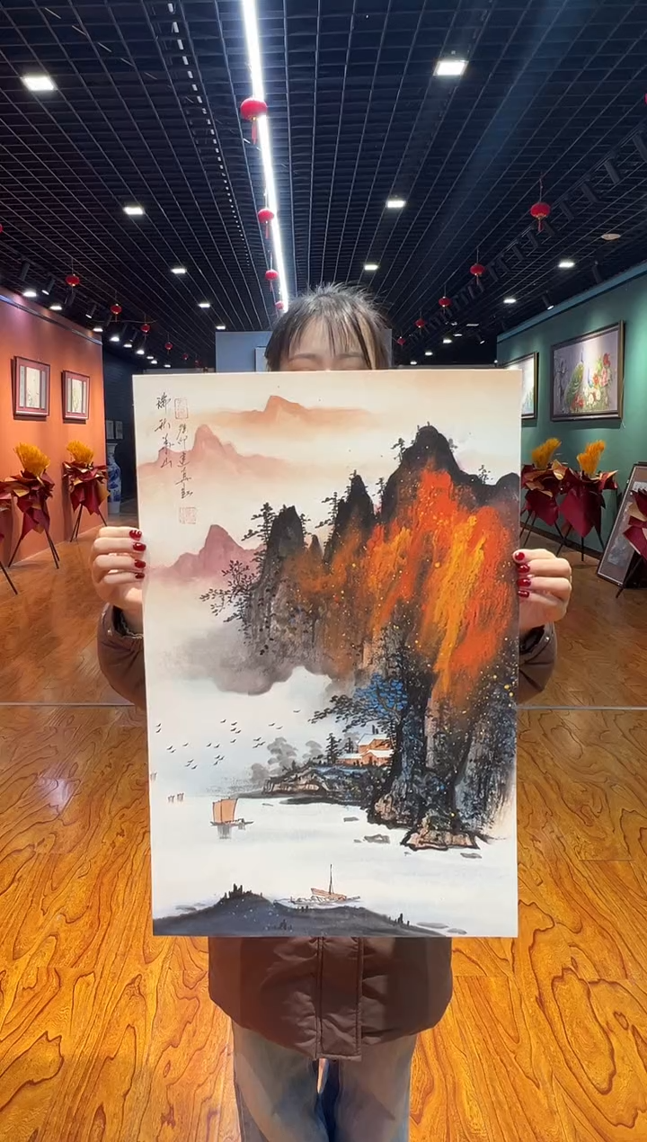 【闪购商品】国画周建真老师作品