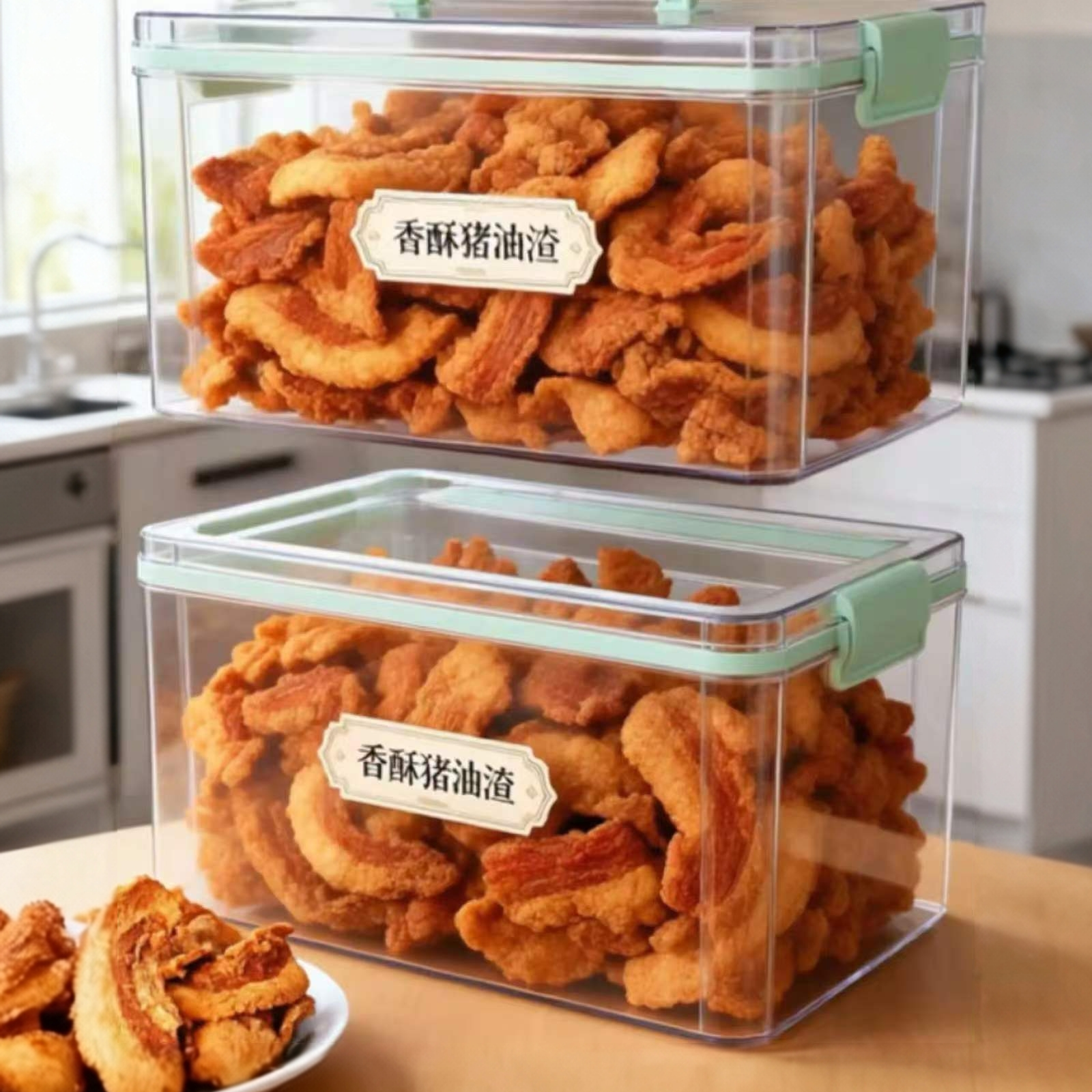 【抢1箱】 网红爆款五花猪肉酥猪油渣酥片香脆开袋即食好吃健康休闲