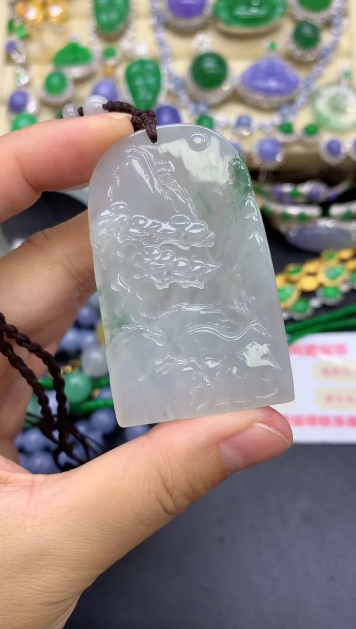 颈饰未镶嵌翡翠198-中国好珍宝