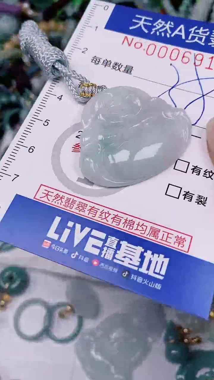 【闪购商品】翡翠颈饰未镶嵌00006912