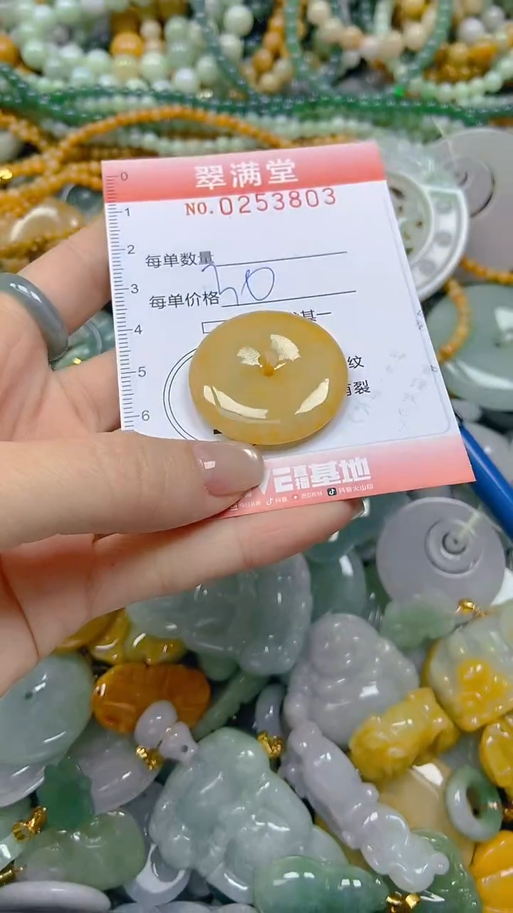 未镶嵌挂件翡翠闪购0253803