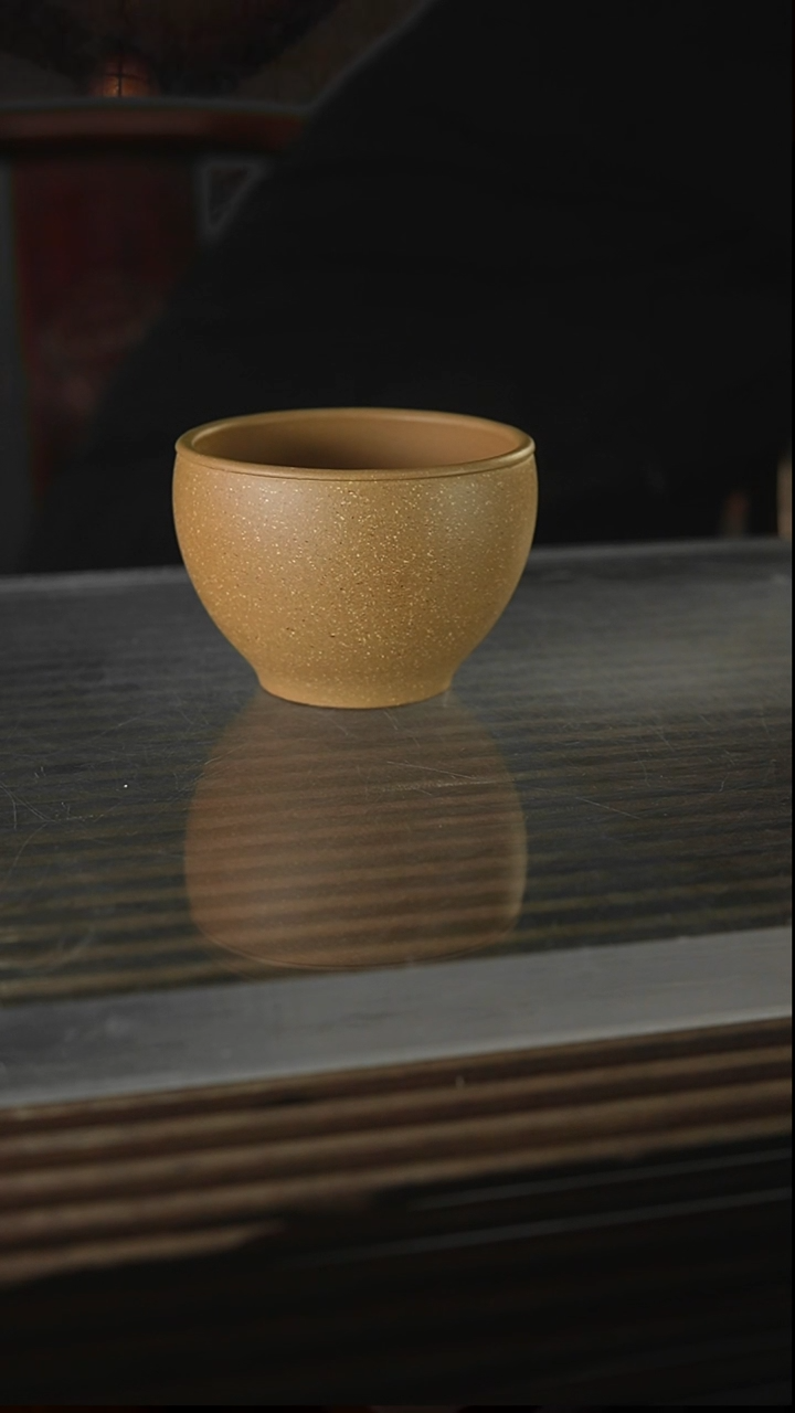 茶杯紫砂棒*糖豆青缸杯200毫升