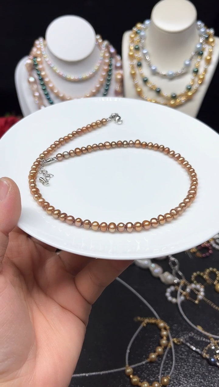 【闪购商品】淡水珍珠颈饰未镶嵌多人