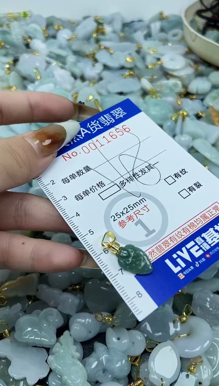 【闪购商品】翡翠颈饰未镶嵌天然A货翡翠