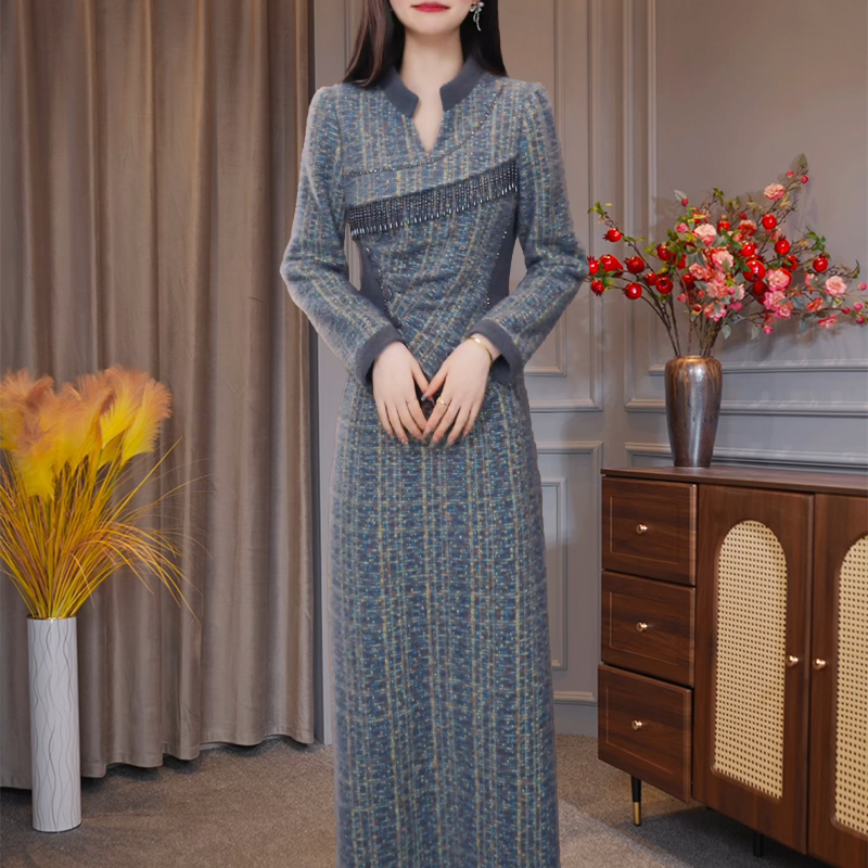 【定制套装】C1670上衣配半身裙优雅气质时尚减龄休闲显瘦收腰早秋