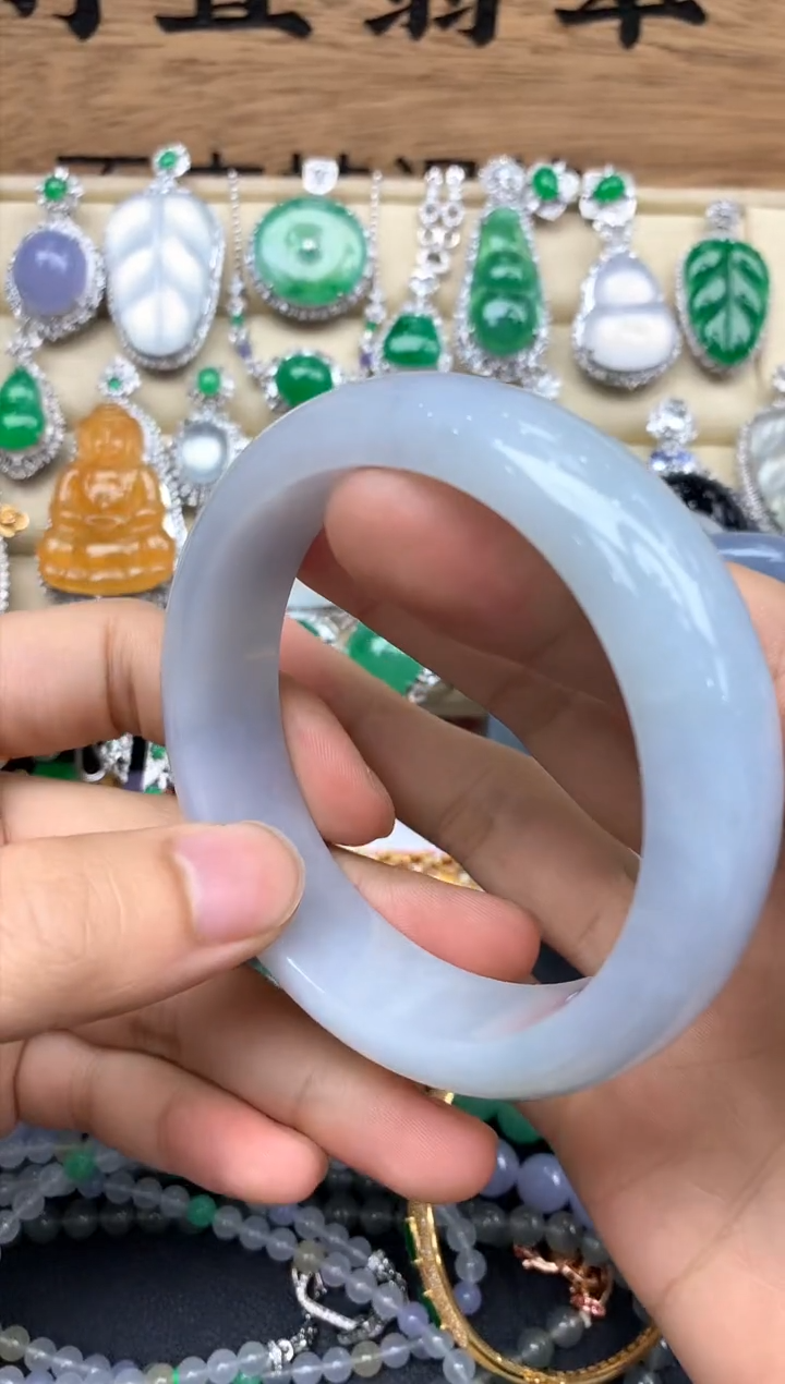 未镶嵌手镯翡翠288-中国好珍宝