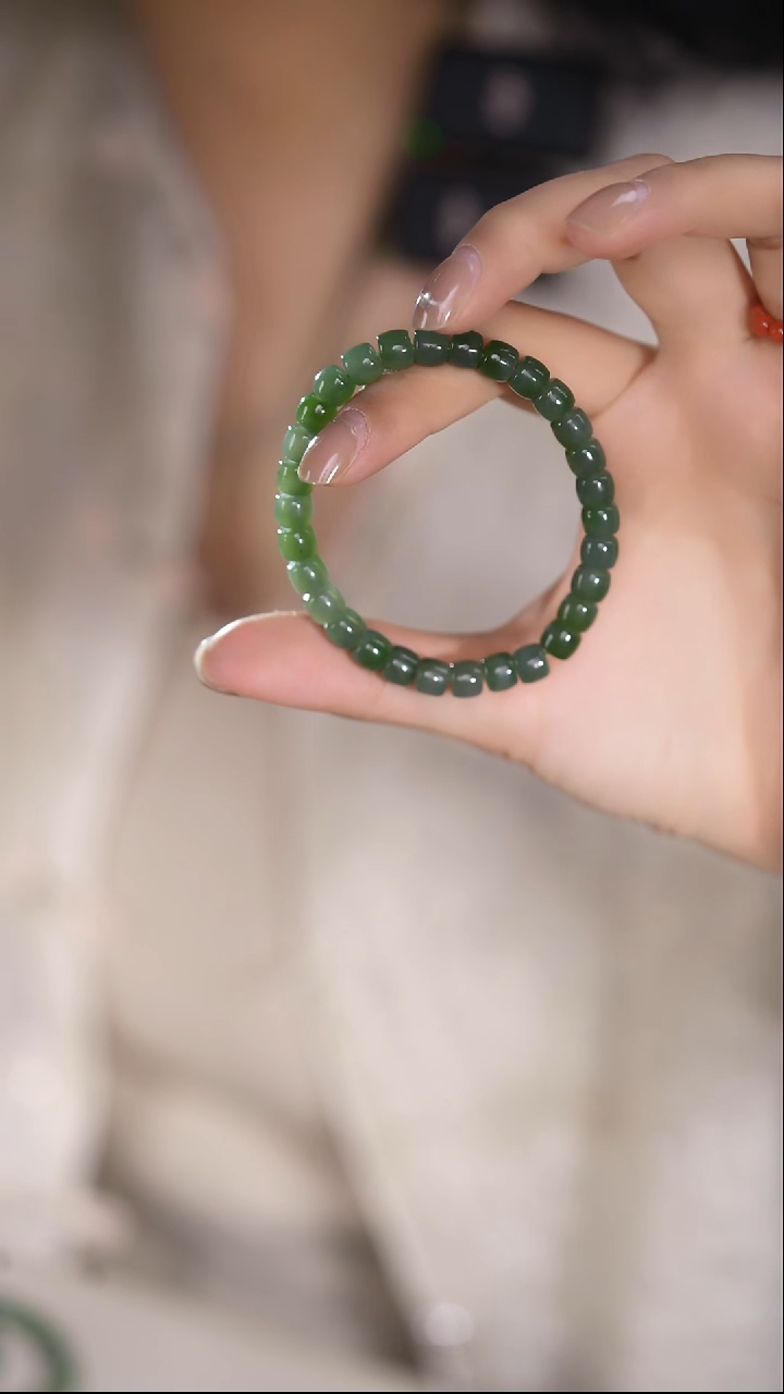 【闪购商品】和田玉手串未镶嵌和田玉单圈手串